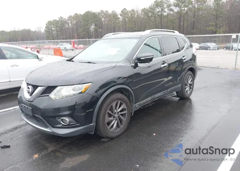 2016 Nissan Rogue Sl из США, поврежденный, VIN 5N1AT2MV4GC785317